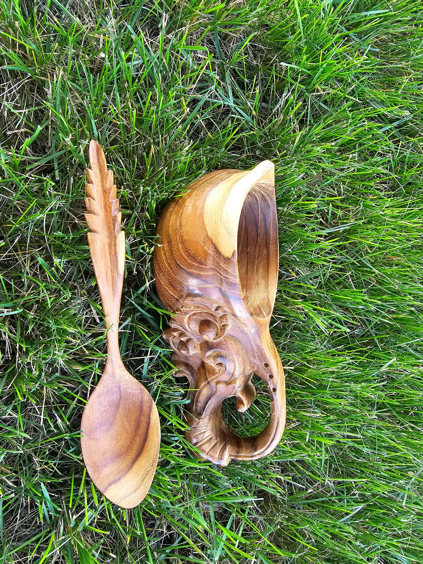 Kuksa Wood Mug AUTENTIC [ free 1 spoon ]